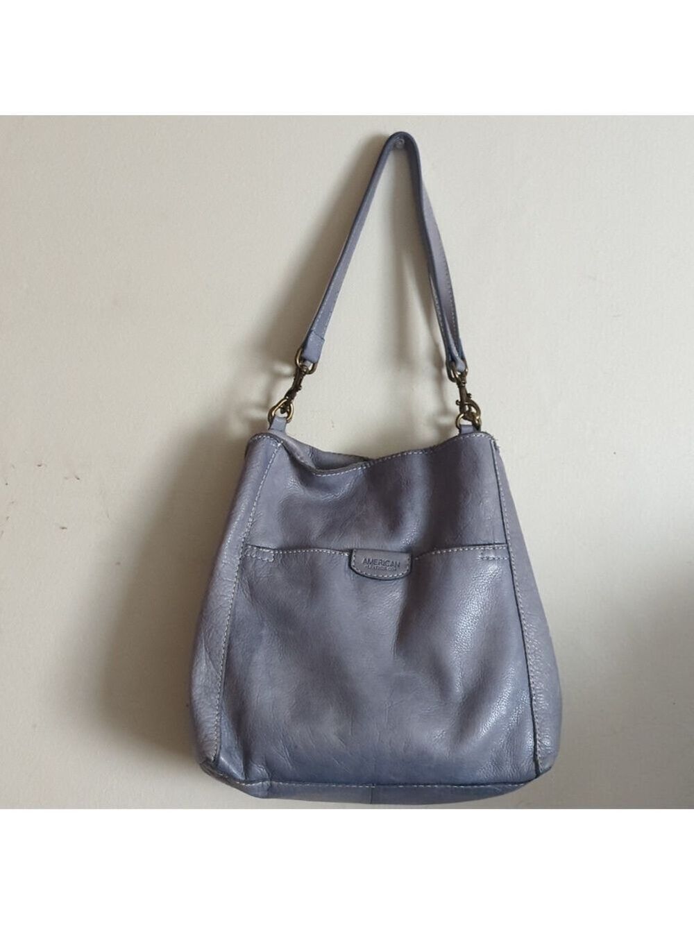 American Leather Co. Austine Triple Entry Bucket Bag - Picture 2 of 12